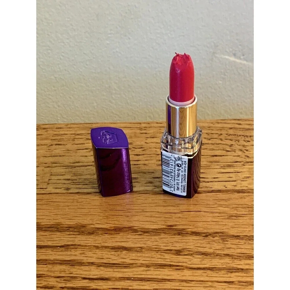 Rimmel Moisture Renew Lipstick, 550 Back To Fuchsia. NEW Damaged Tip